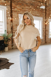 Apollo Knit Short Sleeve Sweater | DROPSHIP