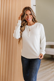 Ariadne Long Sleeve Henley Top