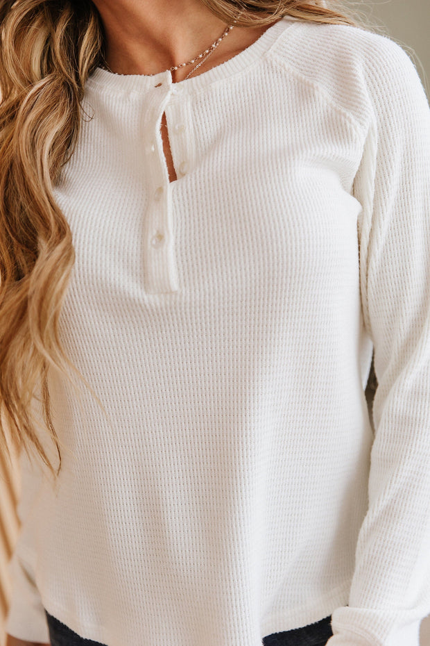 Ariadne Long Sleeve Henley Top