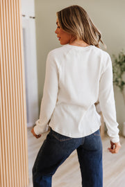Ariadne Long Sleeve Henley Top