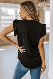 Arielle Ruffle Sleeve Blouse | S-XL