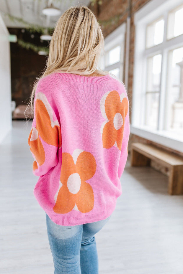 Asher Flower Sweater | S-XL PRE ORDER 10/7