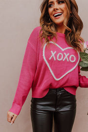 Ashley Heart Knitted Sweater | S-XL | PRE ORDER