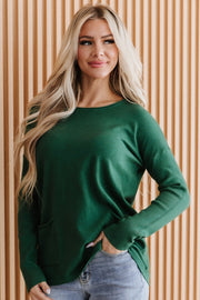 Aubrie Oversized Pocket Sweater