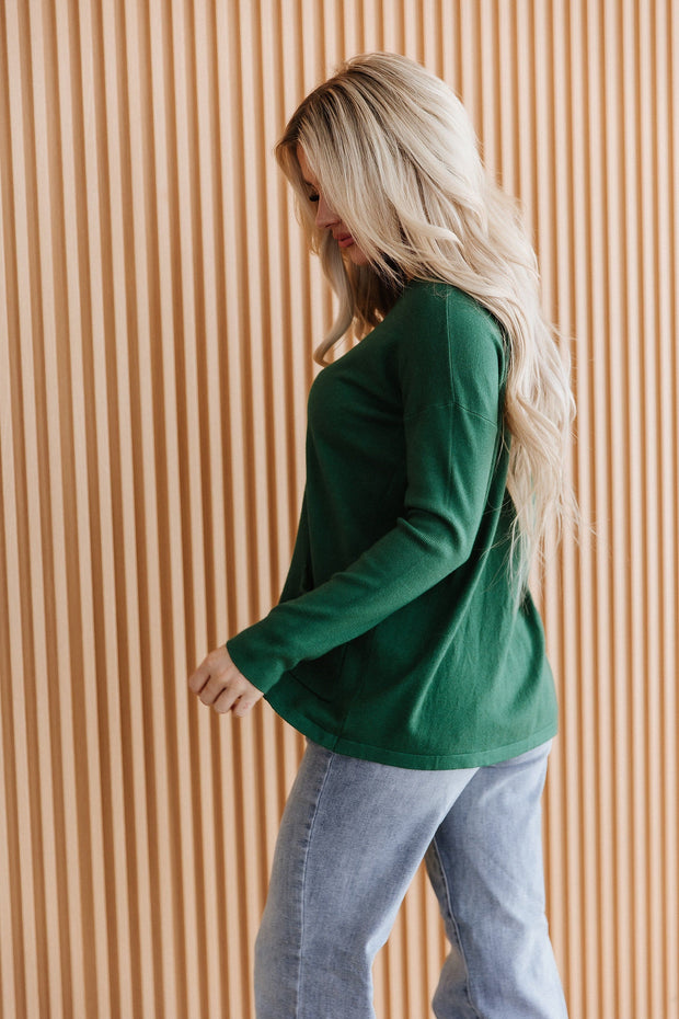 Aubrie Oversized Pocket Sweater