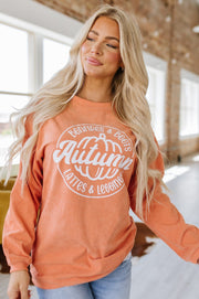 Autumn Oversized Graphic Sweatshirt PRE ORDER 9/19