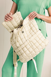 Miles Quilted Puffer Backpack