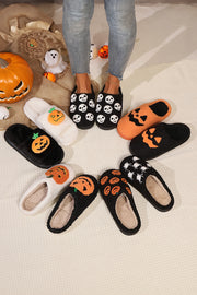 Pumpkin Plush Slippers