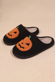 Pumpkin Plush Slippers