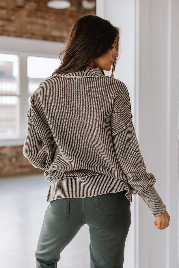 Bailee Oversized Ribbed Sweater