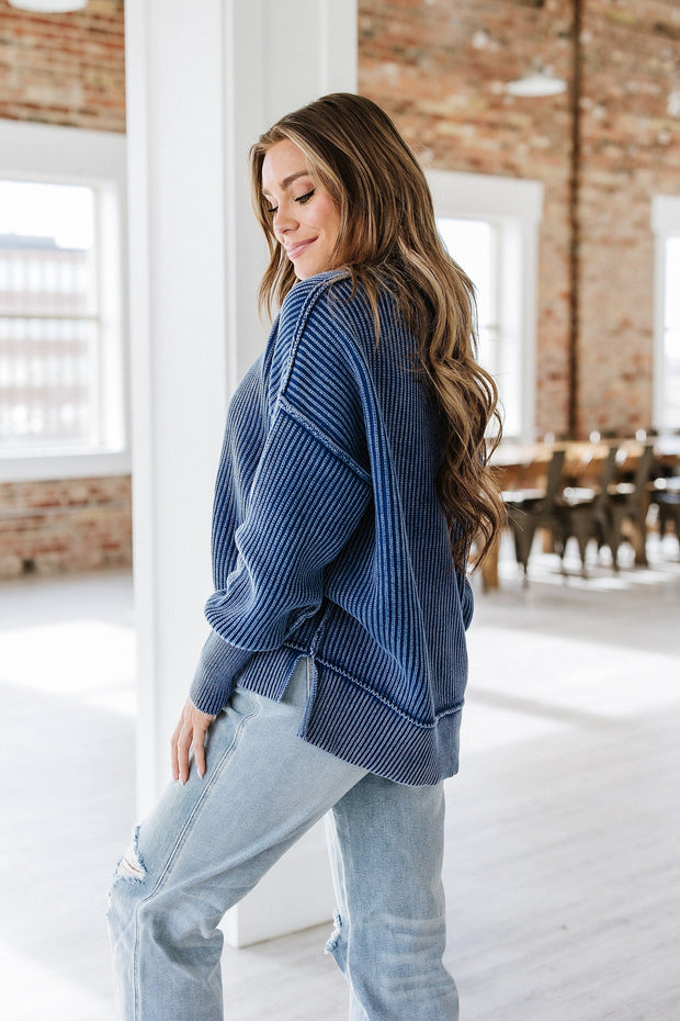 Bailee Oversized Ribbed Sweater