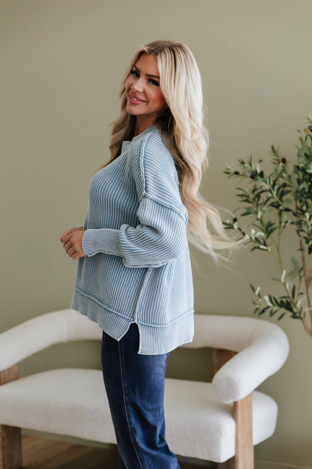 Bailee Oversized Ribbed Sweater