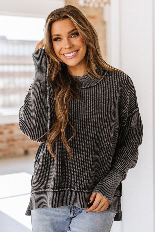 Bailee Oversized Ribbed Sweater