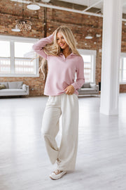 SALE - Blaine Texture Quarter Zip Sweatshirt | S-XL