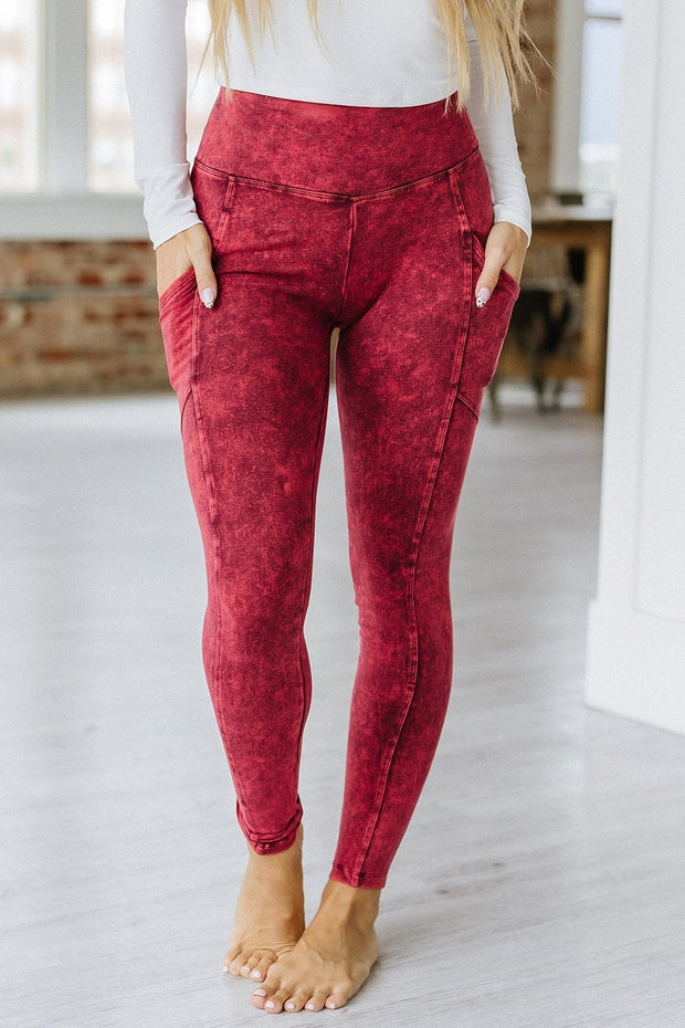 Bonnie Mineral Washed Leggings | S-XL