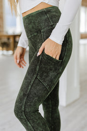 Bonnie Mineral Washed Leggings | S-XL