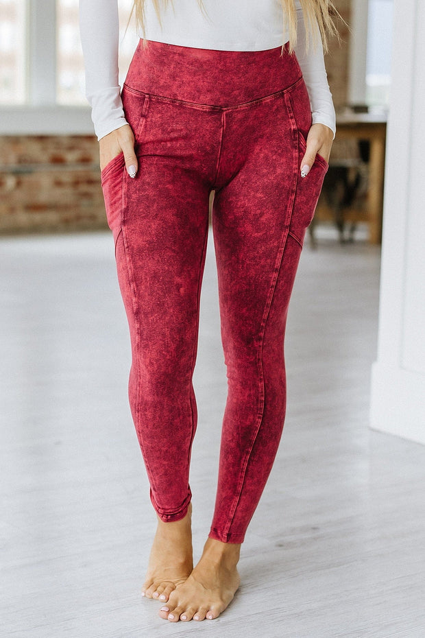 Bonnie Mineral Washed Leggings | S-XL