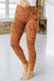 Bonnie Mineral Washed Leggings | S-XL