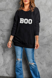 SALE - BOO Crewneck Graphic Sweatshirt | Size Small