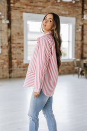 Brenna Buttoned Long Sleeve Shirt | S-XL | PRE ORDER