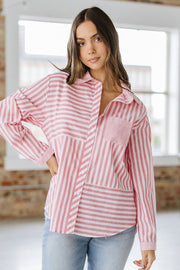 Brenna Buttoned Long Sleeve Shirt | S-XL | PRE ORDER