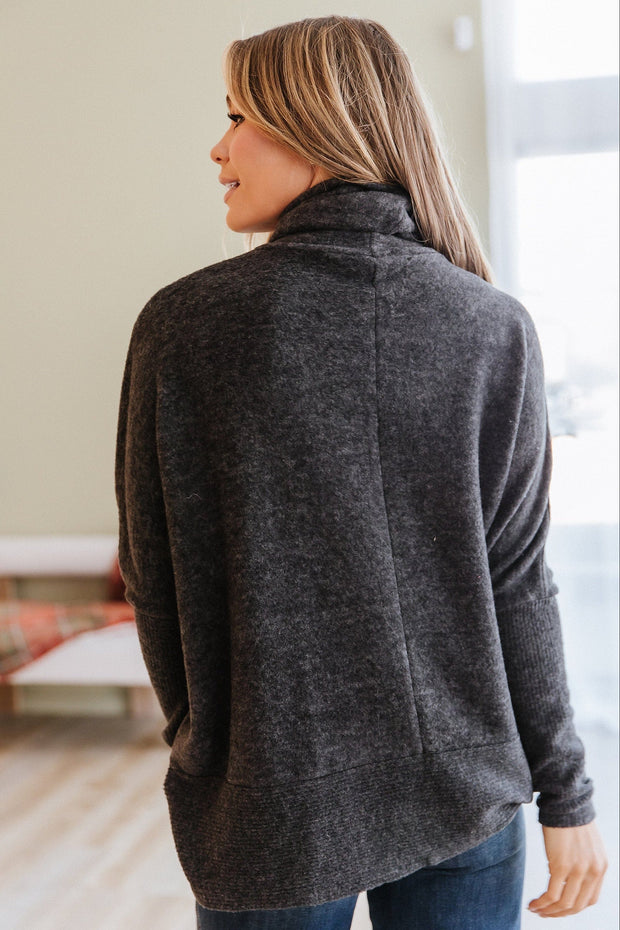 Brock Oversized Turtle Neck Sweater