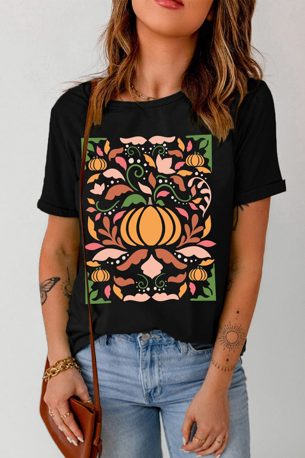 Brody Abstract Pumpkin Graphic Tee | S-2XL | PRE ORDER