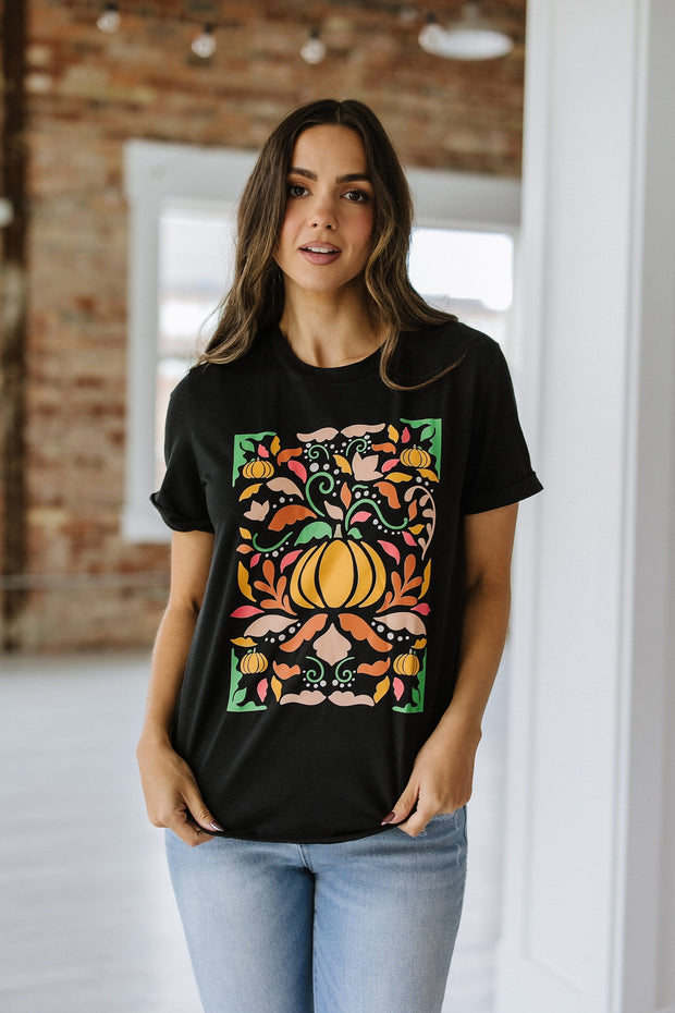 Brody Abstract Pumpkin Graphic Tee | S-2XL | PRE ORDER