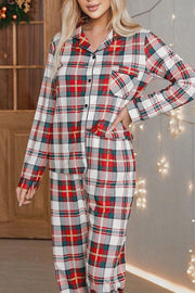 SALE - Buffalo Plaid Christmas Pajama Set | Size Small