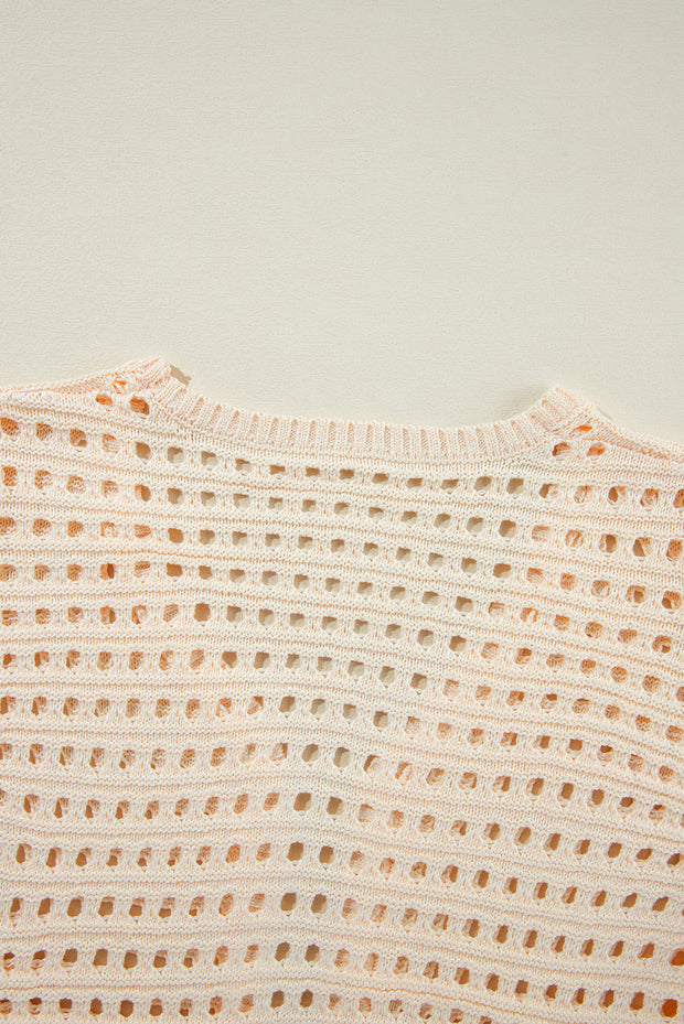 Sharon Open Knit Cardigan | S-XL