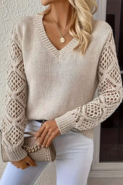 Caitlyn V-Neck Sweater | PRE ORDER