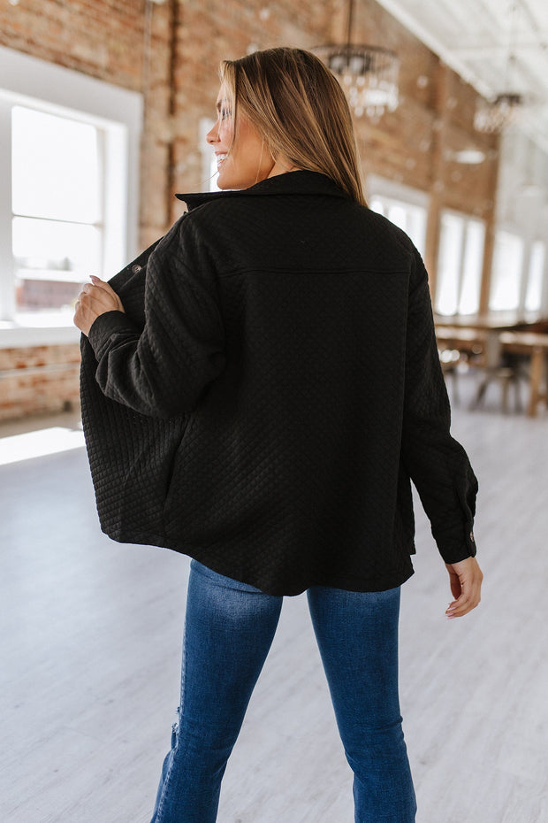 Cameron Quilted Shacket | DROPSHIP