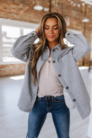 Cameron Quilted Shacket | DROPSHIP