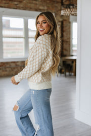 Cami Textured Drop Sleeve Sweater | S-XL