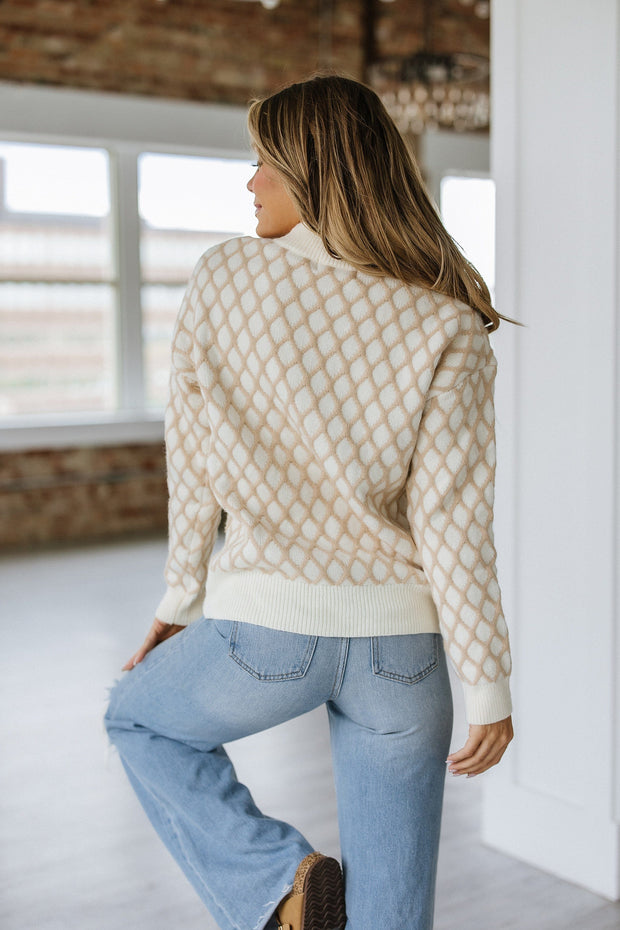 Cami Textured Drop Sleeve Sweater | S-XL