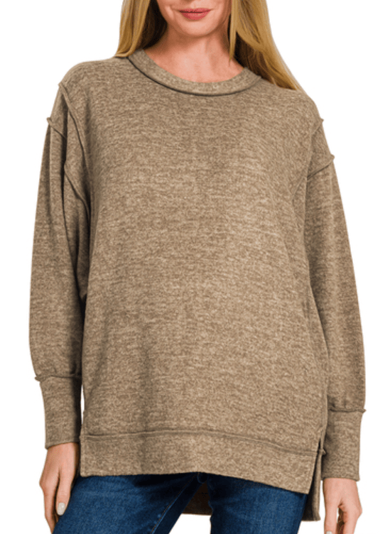 Carsey Oversized Brushed Sweater