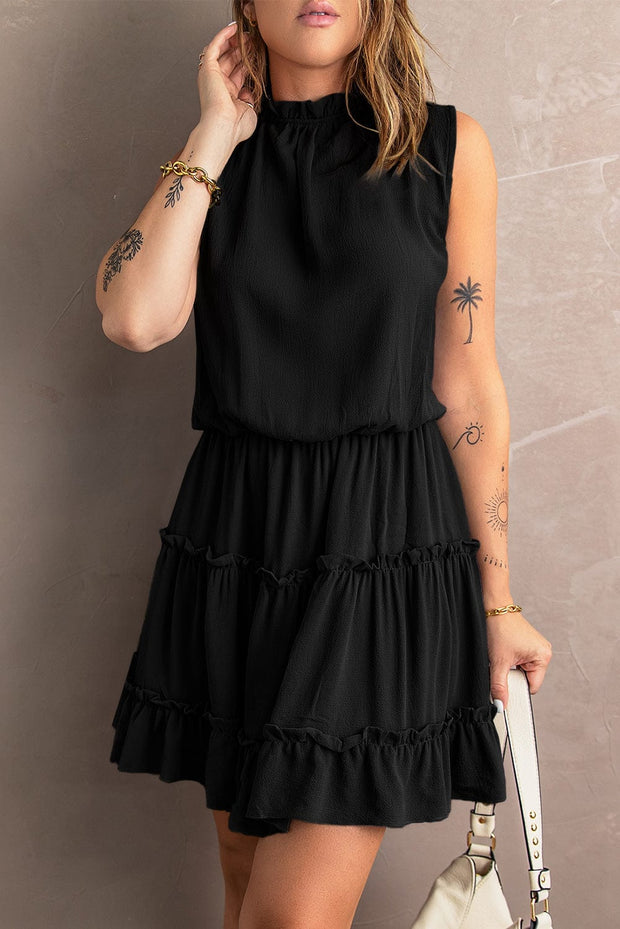 Cate Reversible Sleeveless Mini Dress | S-XL