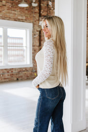 Channing Lace Long Sleeve Top | DROPSHIP