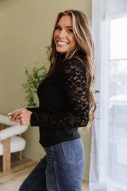 Channing Lace Long Sleeve Top | DROPSHIP