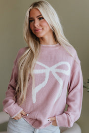 Charlie Bow Knit Sweater | DROPSHIP