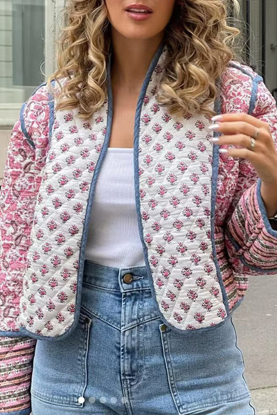 Chay Quilted Cropped Jacket | Pre Order 6/10