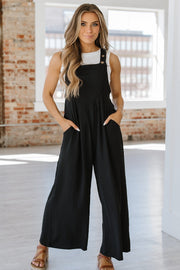 SALE - Chaz Wide Leg Pocketed Overalls | Size XL