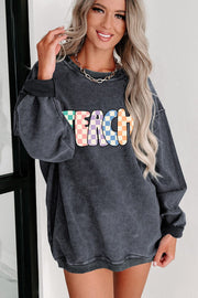 Checkerboard Teach Crew Neck Sweatshirt | S-2XL | PRE ORDER