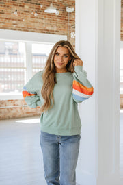 Cheryl Drop Sleeve Loose Sweatshirt | S-XL | PRE ORDER