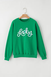 Christmas Print Drop Sleeve Pullover Sweatshirts | PRE ORDER