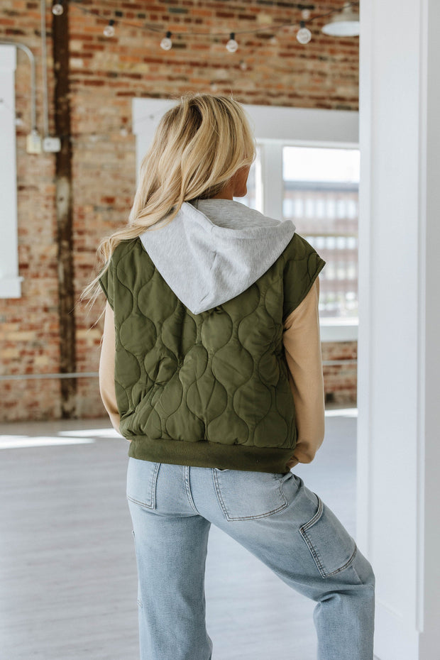 Cian Quilted Puffer Vest | S-XL | PRE ORDER