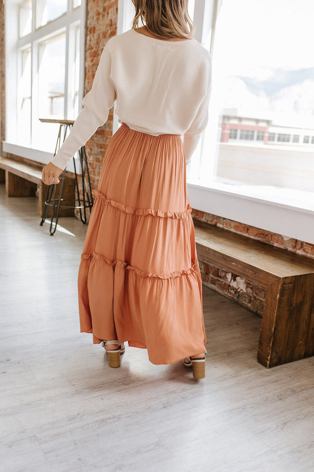 Claire Tiered Maxi Skirt S-XL