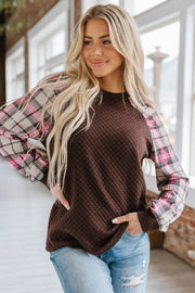 Collins Plaid Raglan Pullover | S-2XL | PRE ORDER