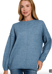 Colton Front Seam Sweater