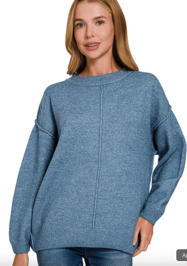 Colton Front Seam Sweater